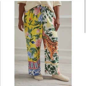Anthropologie Tigres Pajama Lounge Pants